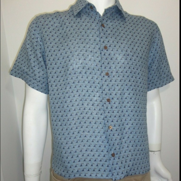 RODD & GUNN YORK BAY SLIM FIT PRINT LINEN 09/24 - Picture 4 of 9